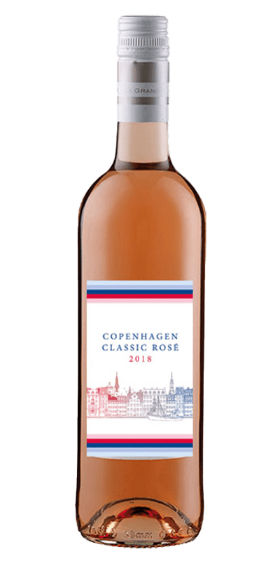 Copenhagen Classic Rosé Rosévin produceret af La Grange fra Languedoc-Roussillon i Frankrig