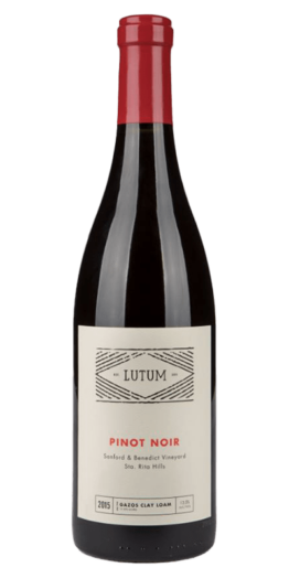 Lutum Sanford&Benedict Pinot Noir 2012 produceret af Lutum fra Sta. Rita Hills i USA